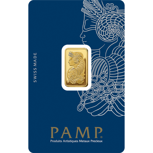 PAMP Lady Fortuna Suisse Gold Bar - 10g